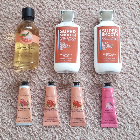 The Body Shop Makeup X7 Crabtree Evelyn Bath Body Lotion Body Wash